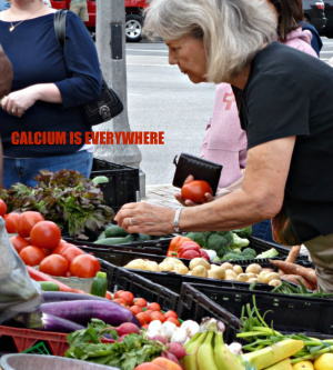 Taking advantage of locally grown fruits and vegetables is a great way to get your healthy supply of calcium.