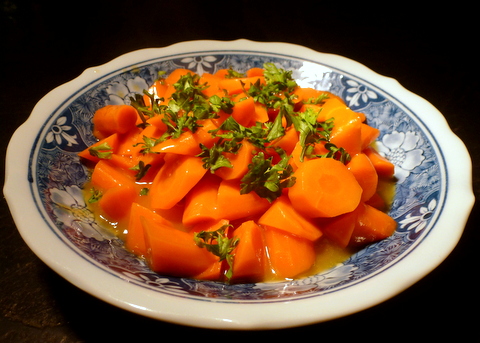 A recipe where the carrots are all dressed up!