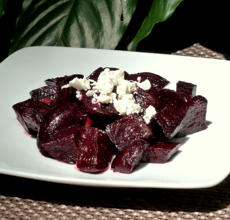 Roasted Beet Salad an excellent source of phytonutrients.
