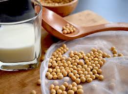 Soy milk is a healthy substitute for cow's milk.