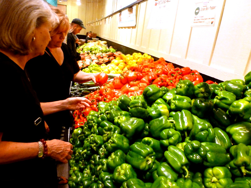 Start your shopping for the week at your local farmer's market