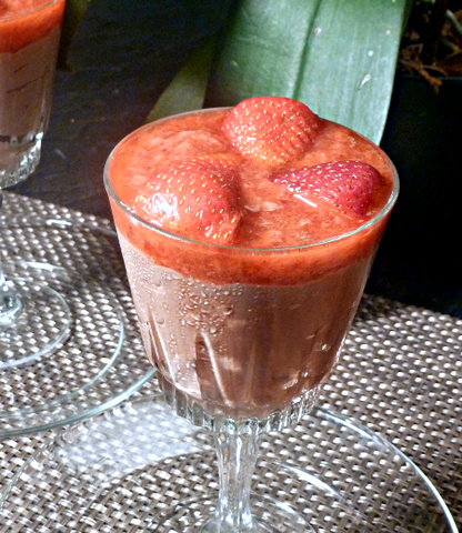A healthy chocolate pudding that you can eat often.
