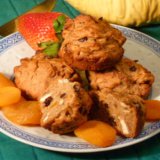 Cinnamon Carrot Muffins are loaded with dried fruits, seeds and nuts!