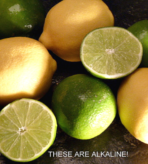 Lemons and limes are ideal for salads.